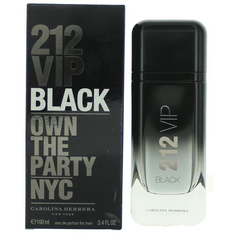 212 VIP Black by Carolina Herrera, 3.4 oz EDP Spray for Men