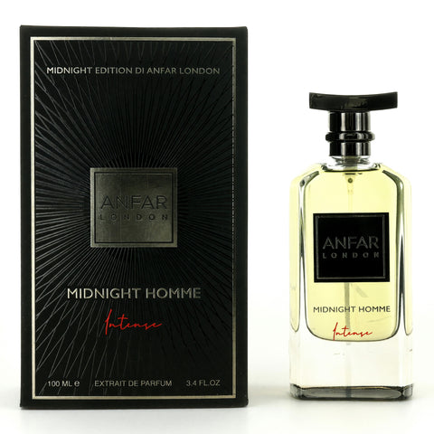 London Midnight Intense by Anfar, 3.4oz Extrait de Parfum Spray men