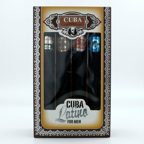 Cuba Latino by Cuba, 4 Piece Gift Set for Men
