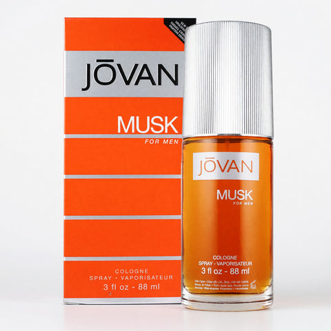 Jovan Musk by Coty, 3 oz Cologne Spray for Men