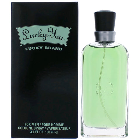 Lucky You by Lucky Brand, 3.4 oz EDT Spray for Men