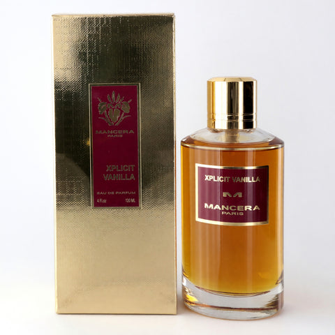 Xplicit Vanilla by Mancera, 4 oz EDP for Unisex