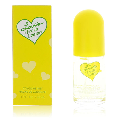 Loves Baby Soft Fresh Lemon by Dana, 1.5oz Cologne Body Mist women