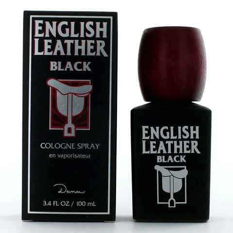 English Leather Black by Dana, 3.4 oz Cologne Spray for Men