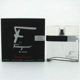 F Black by Salvatore Ferragamo, 3.4 oz EDT Spray for Men