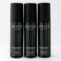 Office by Fragrance One, 3 piece Deodorant Spray for Men