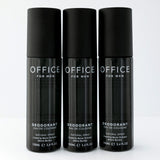 Office by Fragrance One, 3 piece Deodorant Spray for Men