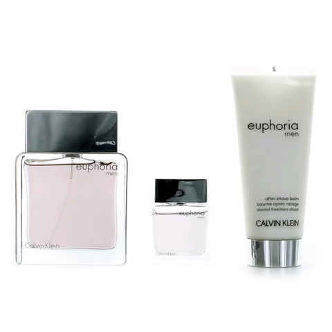 Euphoria by Calvin Klein, 3 Piece Gift Set for Men