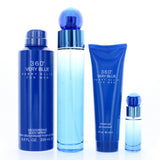 Perry Ellis 360 Very Blue by Perry Ellis, 4 Piece Gift Set for Men