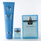 Versace Eau Fraiche by Versace, 3 Piece Set with 3.4 oz for Men