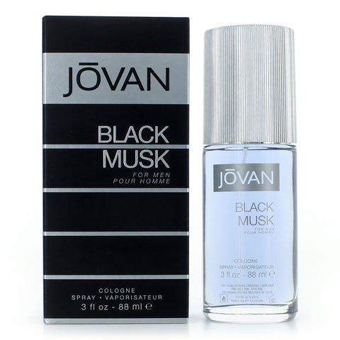 Jovan Black Musk by Jovan, 3 oz Cologne Spray for Men
