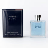 Paris Bleu by Jean Marc Paris, 3.4 oz EDT Spray for Men  