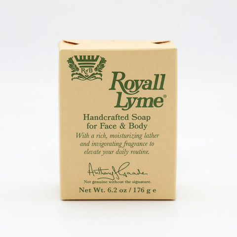 Royall Lyme by Royall Fragrances, 6.2 oz Bar Soap for Men 
