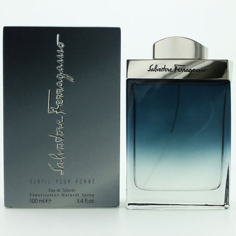 Subtil by Salvatore Ferragamo, 3.4 oz EDT Spray for Men