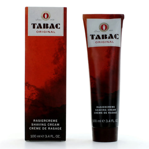 Tabac by Maurer & Wirtz, 3.4 oz Shaving Cream for Men