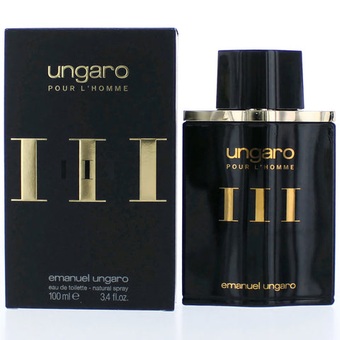 Ungaro Pour L'Homme III by Ungaro, 3.4 oz EDT Spray for Men