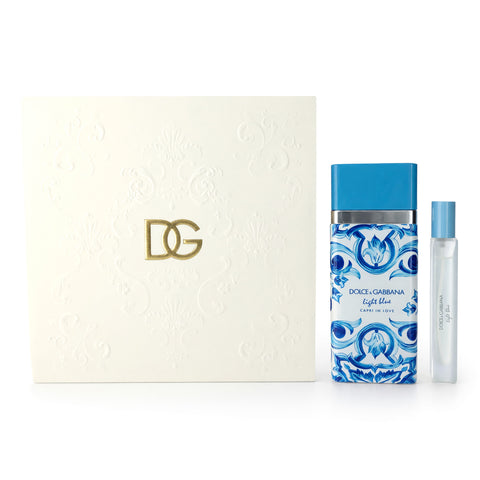 Light Blue Capri In Love by Dolce & Gabbana, 2 Piece Gift Set women