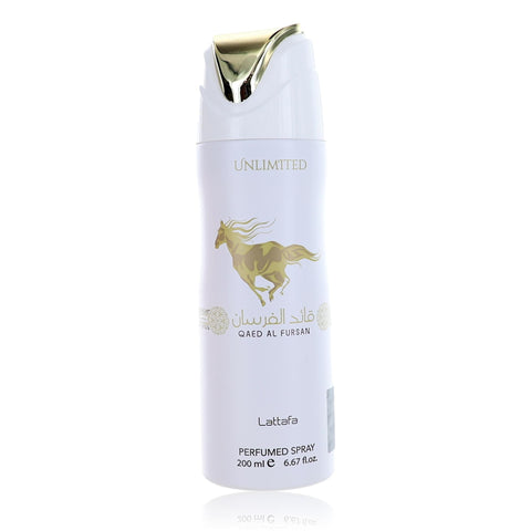 Qaed Al Fursan Unlimited by Lattafa, 6.7oz Perfumed Deodorant Spray women  