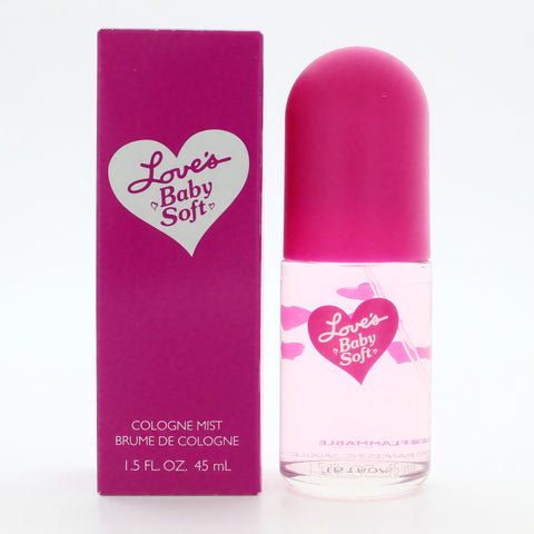 Loves Baby Soft by Dana, 1.5 oz Cologne Mist for Women