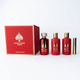 Game of Spades Rouge by Jo Milano 4 Piece Gift Set for Unisex