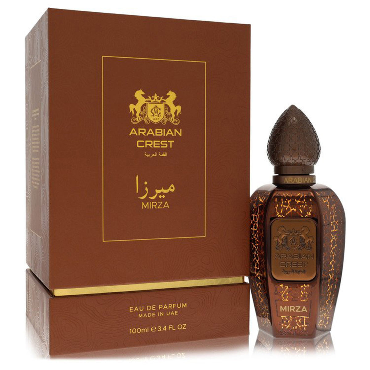 Mirza by Arabian Crest, 3.4 oz Eau De Parfum Spray for Men