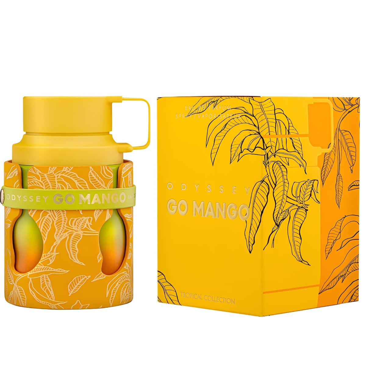 Odyssey Go Mango by Armaf, 3.4 oz Eau De Parfum Spray for Men