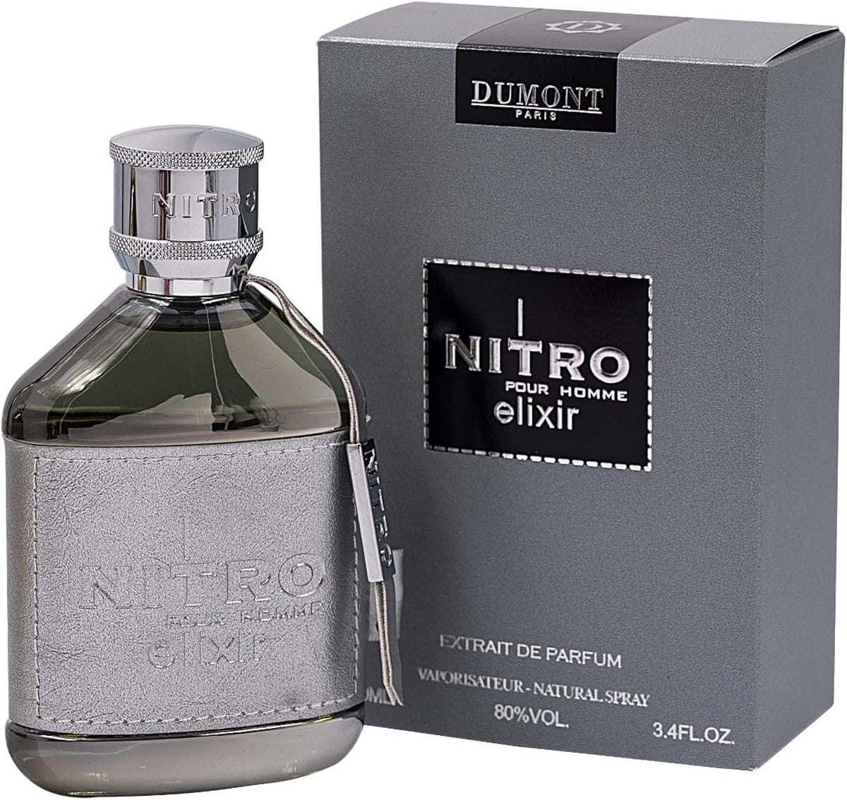 Nitro Elixir Dumont Paris by Dumont Paris, 3.4 oz Extrait De Parfum Spray for Men