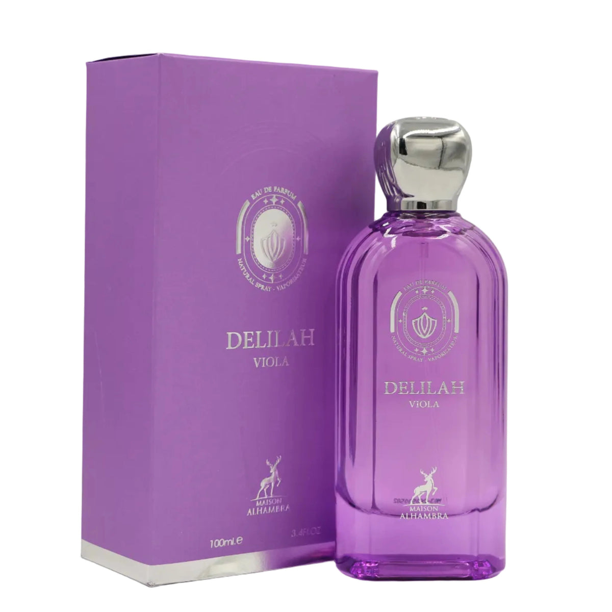 Delilah Viola by Alhambra, 3.4 oz Eau De Parfum Spray for Women