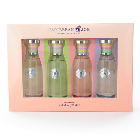 Caribbean Joe by Caribbean Joe, 4 Piece Gift Set for Women 