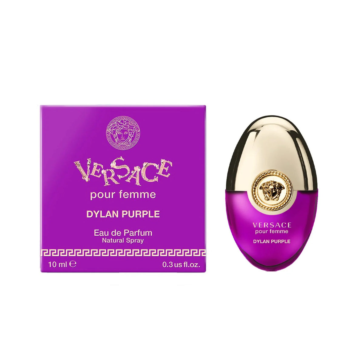 Dylan Purple by Versace, 0.3 oz Eau De Parfum Spray for Women