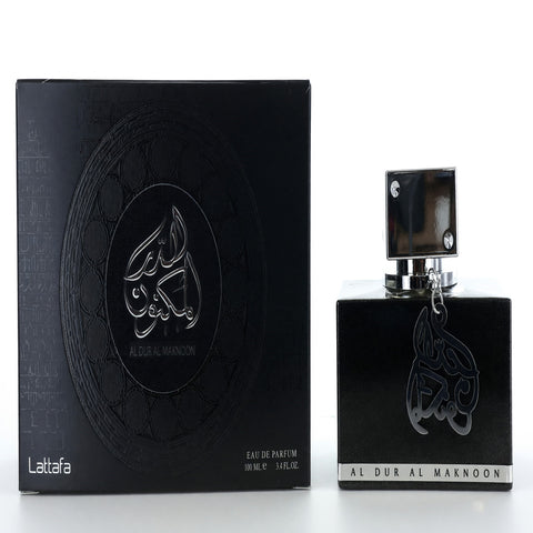 Al Dur Al Maknoon Silver by Lattafa, 3.4 oz EDP Spray for