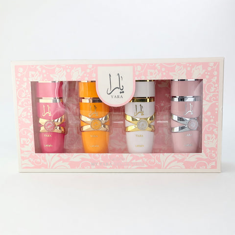 My Yara Collection by Lattafa, 4 Piece Set for Women