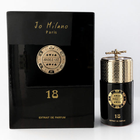 Roll It 18 by Jo Milano, 3.4 oz Extrait De Parfum Spray for Unisex