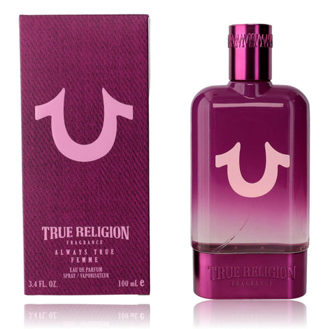 Always True Femme by True Religion, 3.4 oz EDP Spray for Women
