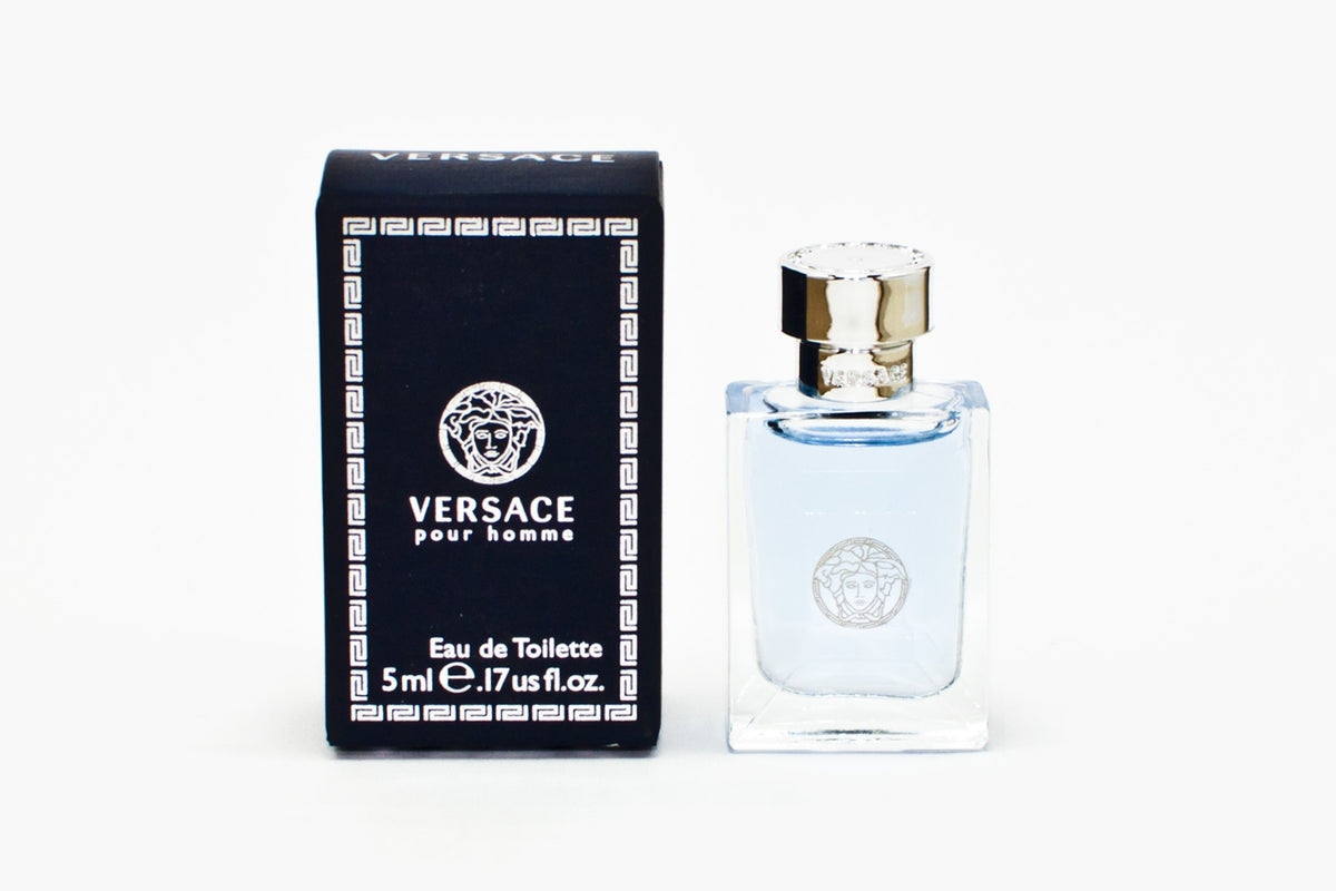 Pour Homme by Versace, 0.17 oz Eau De Toilette Mini for Men