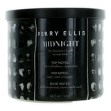 Perry Ellis 14.5 oz Soy Wax Blend 3 Wick Candle - Midnight
